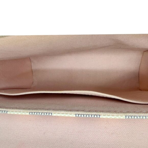 Louis Vuitton Croisette Damier Azur Satchel Crossbody Bag Rose Ballerine - Picture 14 of 16